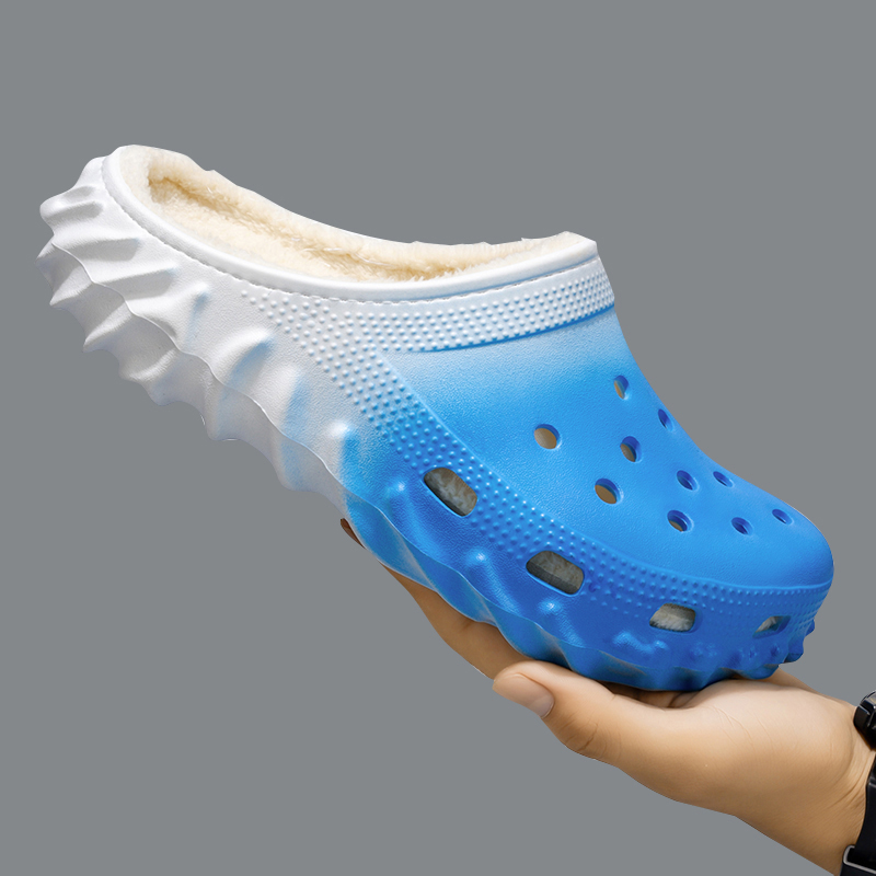 Men Shoes Online - Zoccoli invernali comfort foderati in pelliccia