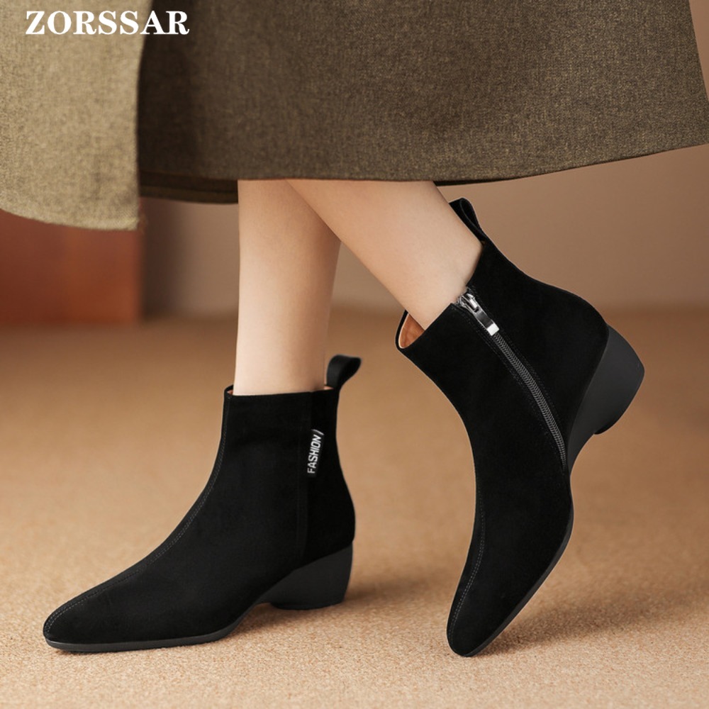 Chelsea Boots Suede - 2025 Nuovo Autunno Inverno Donna Stivali
