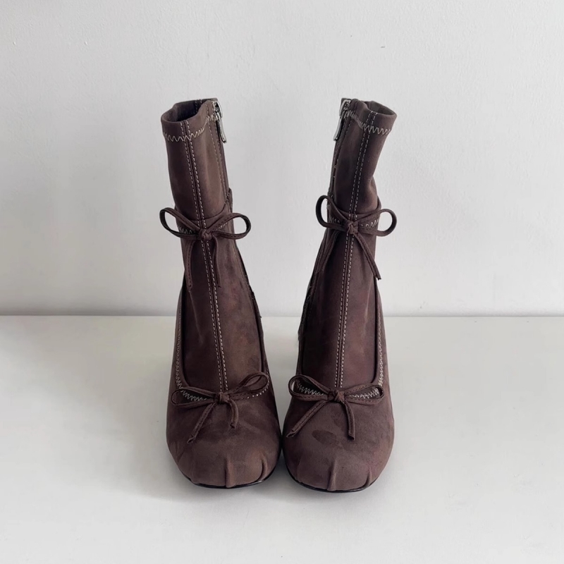Chelsea Boots Suede - Nuovi Stivaletti Chelsea Gotici da Donna