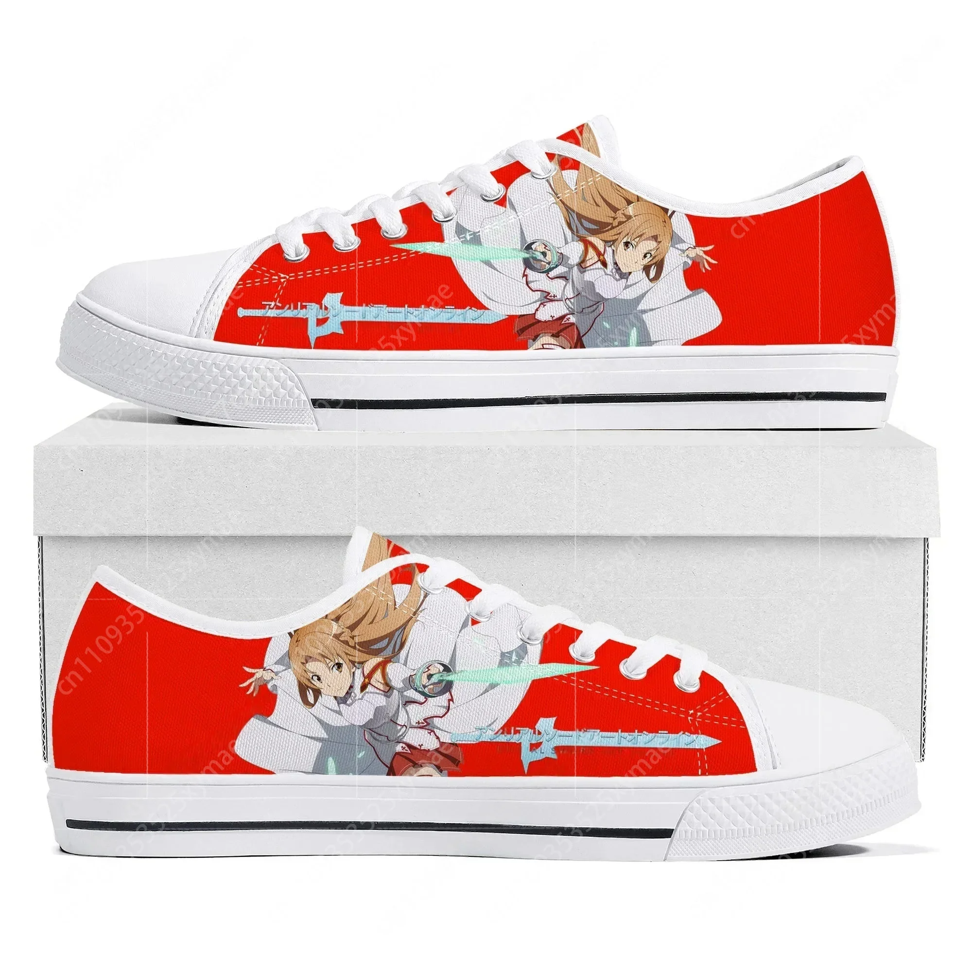 Men Shoes Online - Sword Art Online Cartoon Novel Asuna