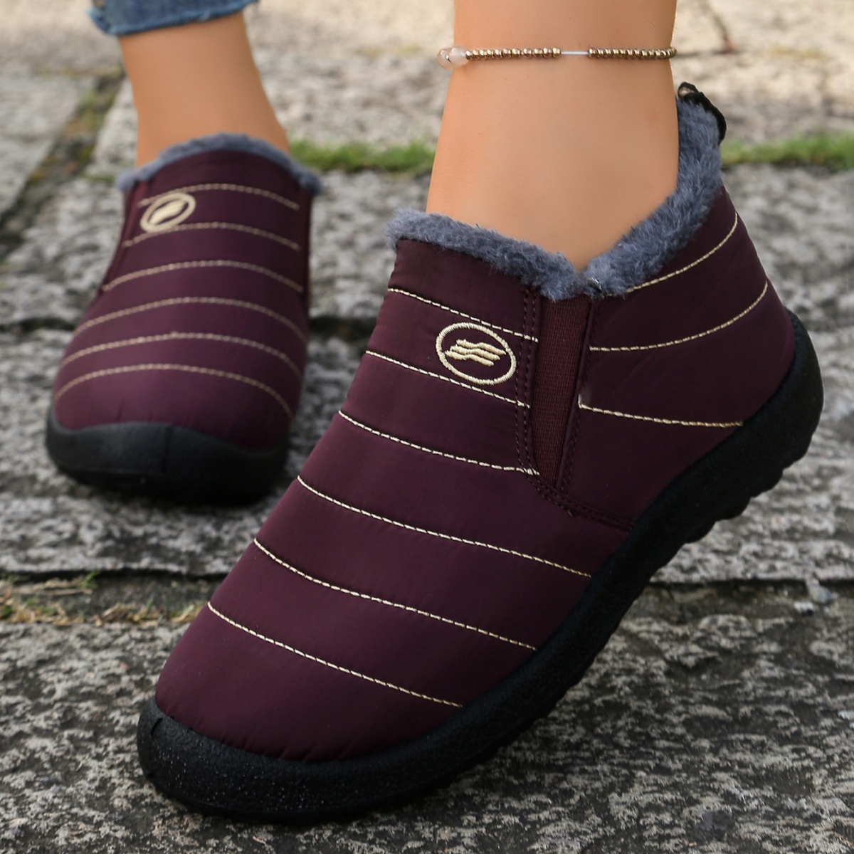 Men Shoes Online - Stivali da neve impermeabili da uomo
