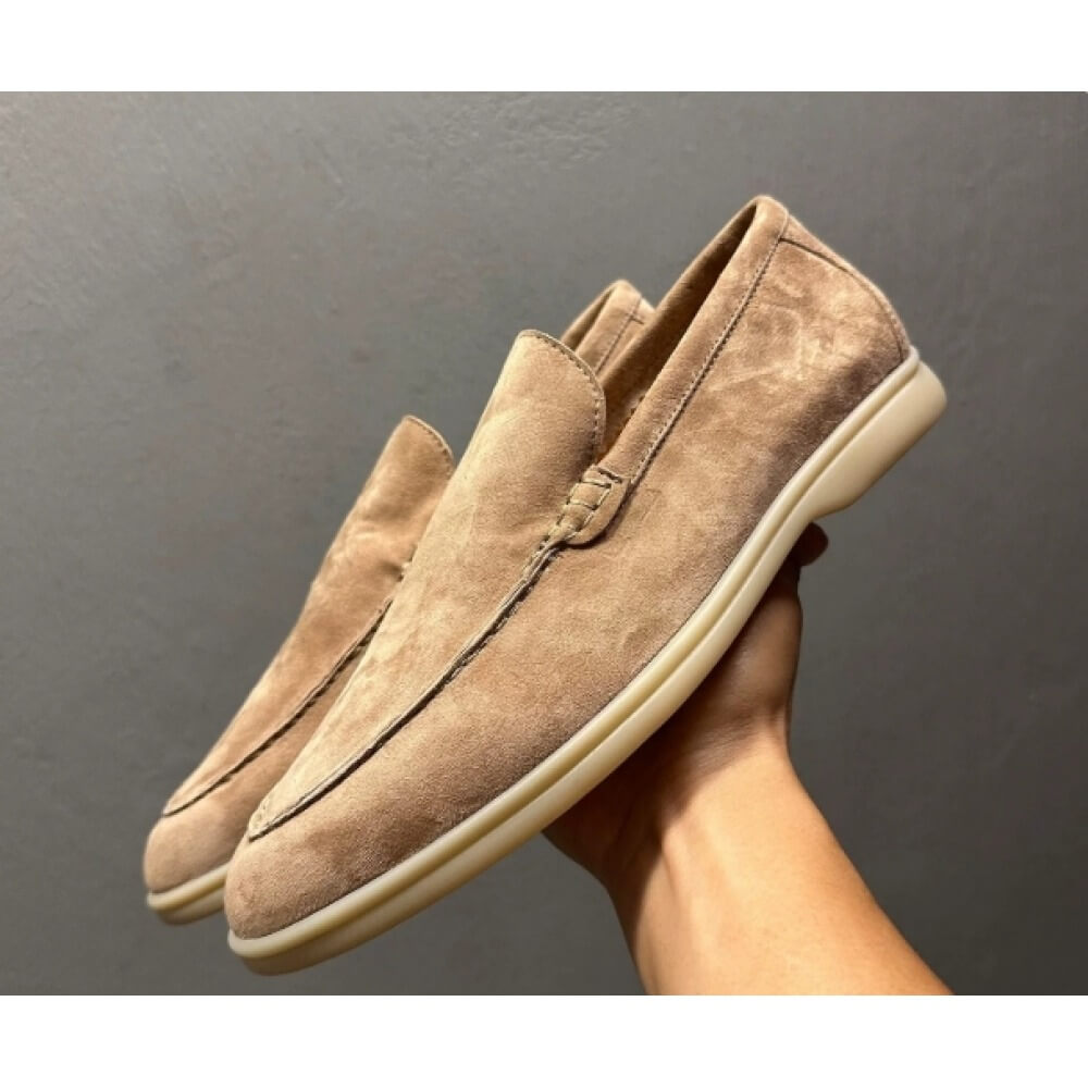 Men'S Shoes Smart - Mocassini Casual di Lusso in Camoscio