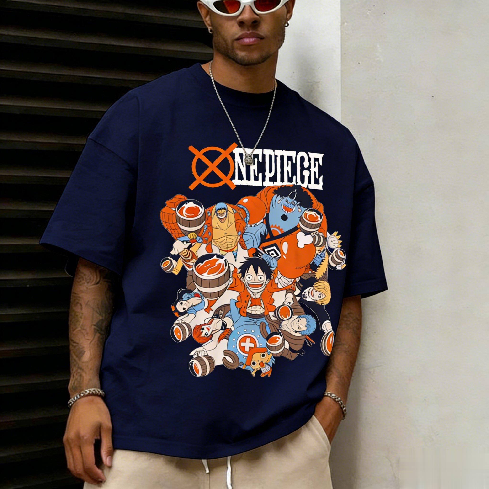 T-shirt Grafica Anime One Piec - Men'S Shoes For Crews recensione e prezzo