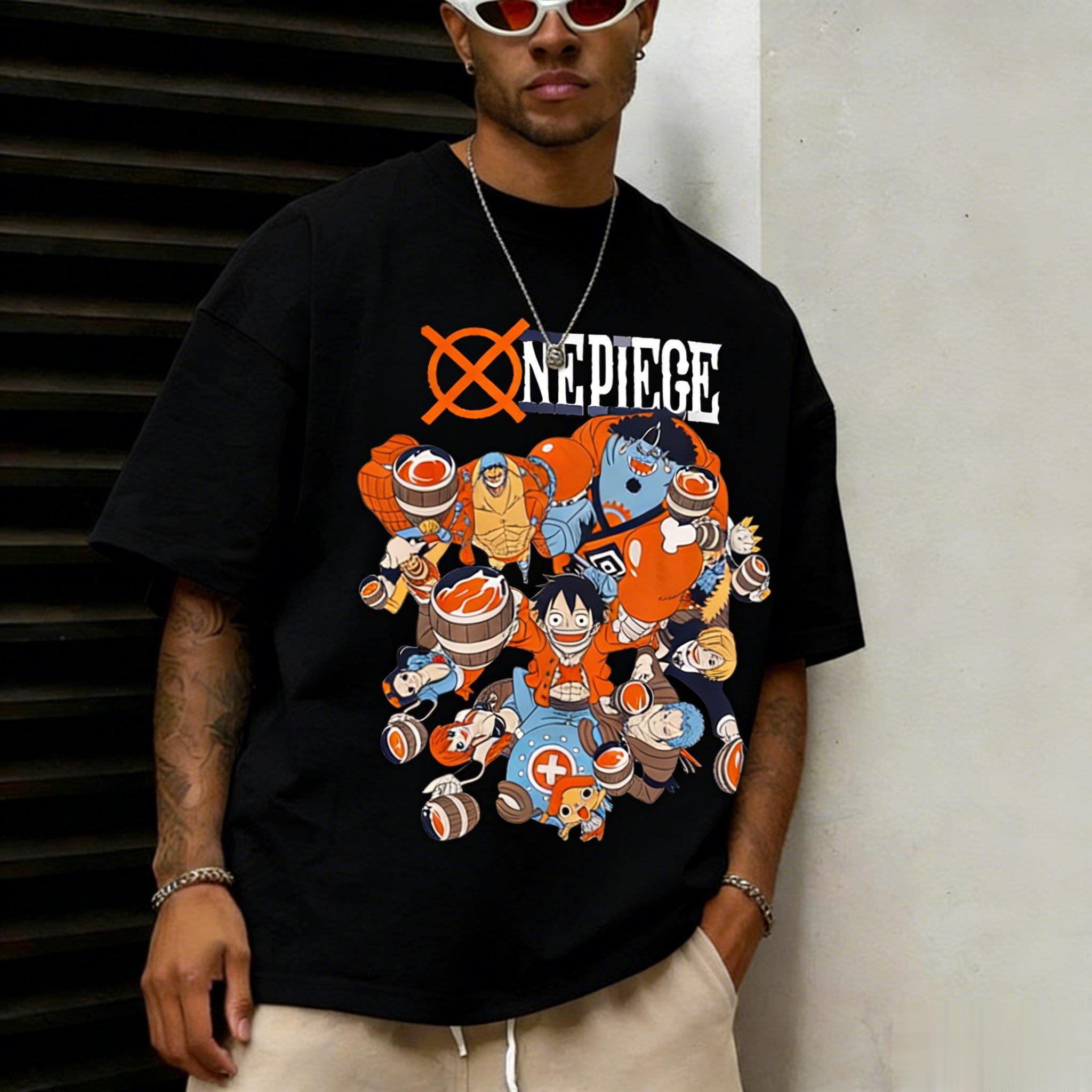 T-shirt Grafica Anime One Piec - Men'S Shoes For Crews recensione e prezzo