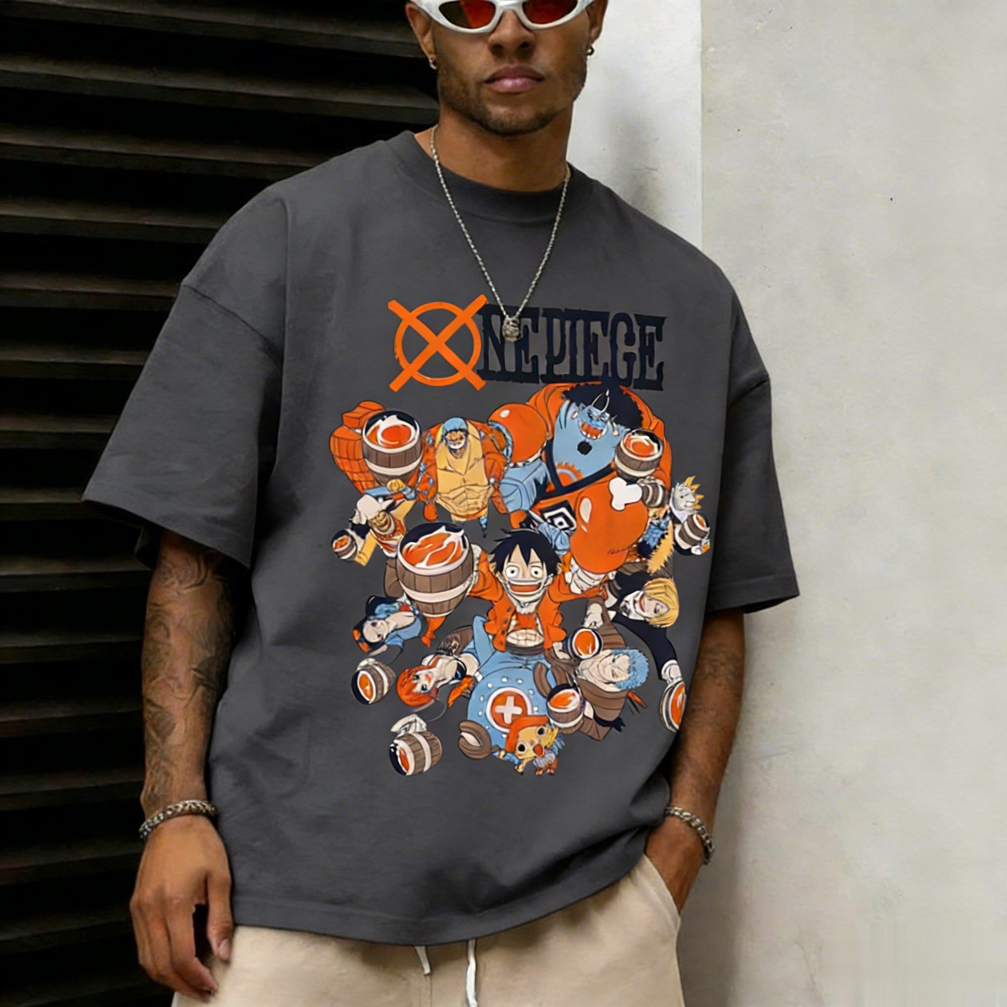 T-shirt Grafica Anime One Piec - Men'S Shoes For Crews recensione e prezzo