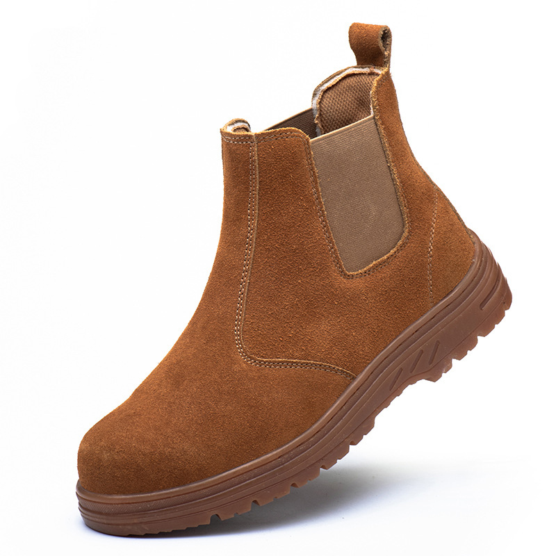 uomo moda puntale in acciaio s - Chelsea Boots Suede recensione e prezzo