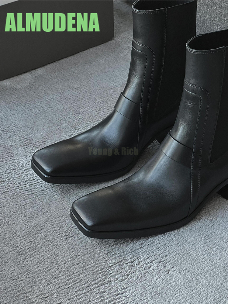Punta quadrata, stivali da mot - Chelsea Boots Suede recensione e prezzo