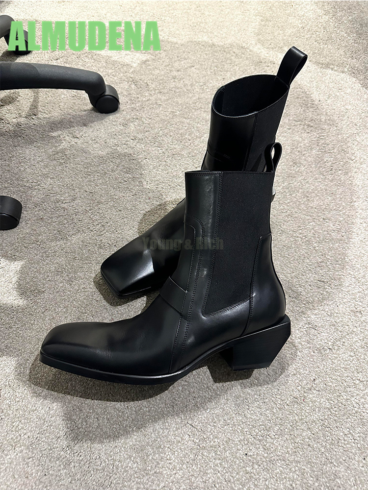 Punta quadrata, stivali da mot - Chelsea Boots Suede recensione e prezzo