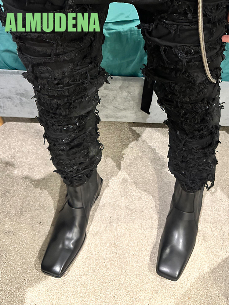 Punta quadrata, stivali da mot - Chelsea Boots Suede recensione e prezzo