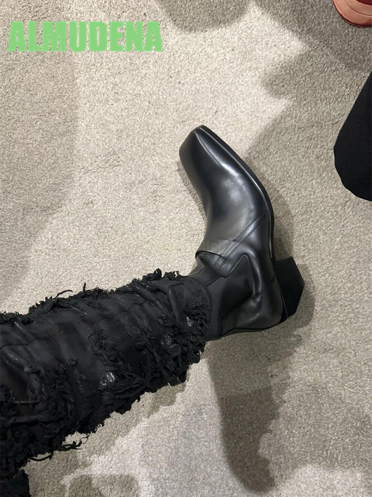 Punta quadrata, stivali da mot - Chelsea Boots Suede recensione e prezzo