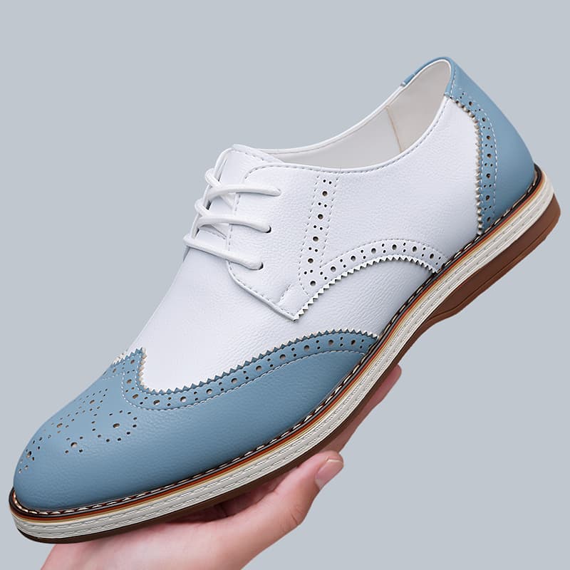 Scarpe Oxford Brogue bicolore  - Men'S Shoes Brogues recensione e prezzo