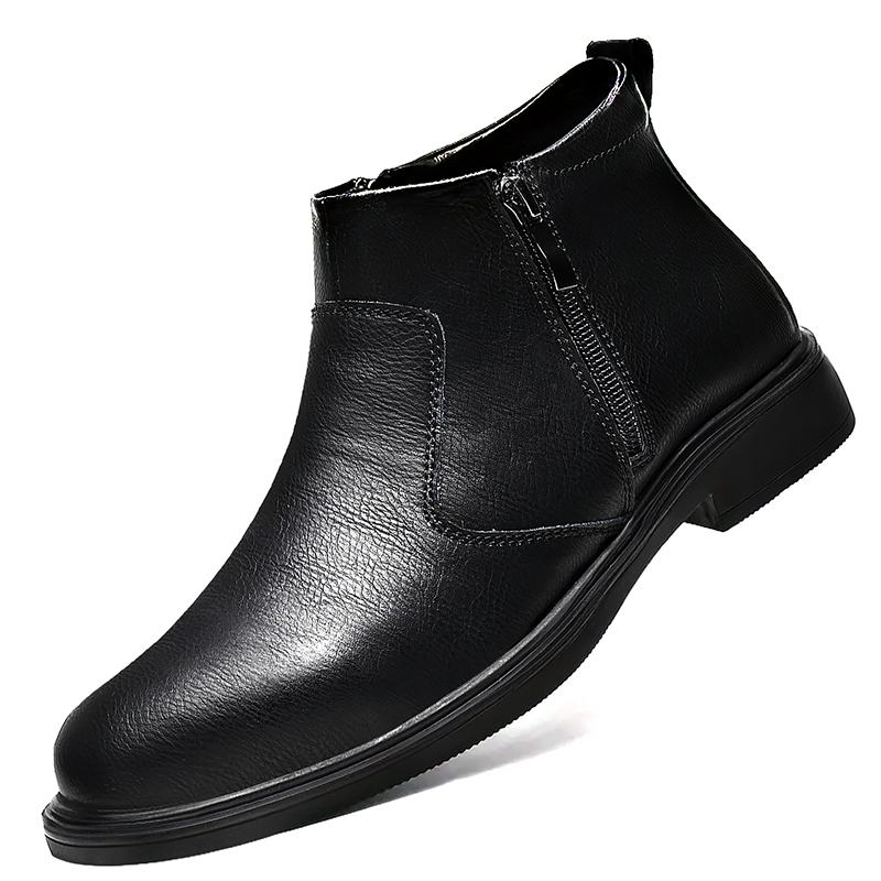 Nuove Scarpe in Pelle con Zip  - Chelsea Boots Suede recensione e prezzo