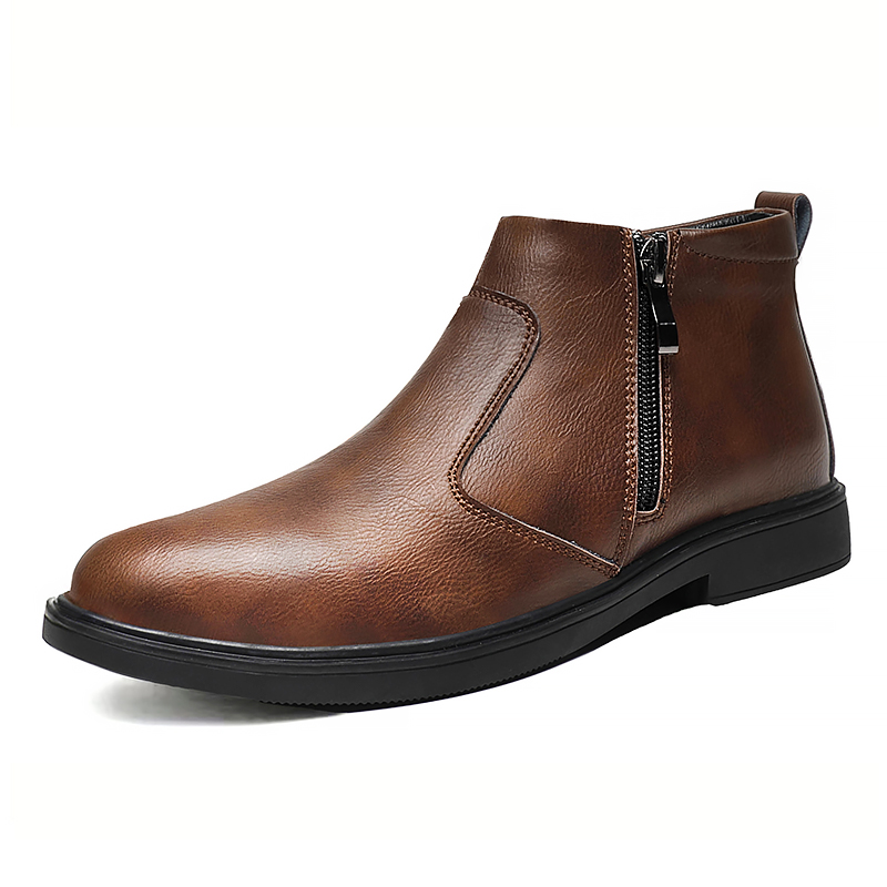 Nuove Scarpe in Pelle con Zip  - Chelsea Boots Suede recensione e prezzo