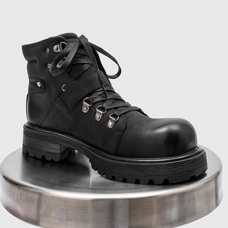 Stivali in pelle da uomo di ma - Men Shoes Branded recensione e prezzo