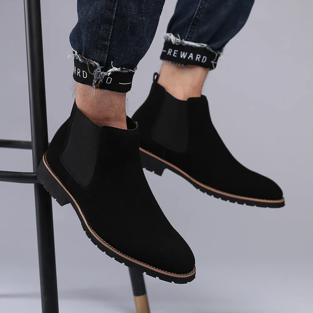 Stivaletti da uomo Stivaletti  - Chelsea Boots Suede recensione e prezzo