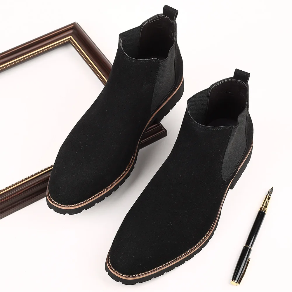 Stivaletti da uomo Stivaletti  - Chelsea Boots Suede recensione e prezzo