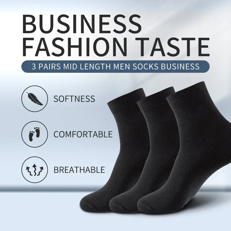 3 paia di calzini da uomo neri - Men'S Shoes For Crews recensione e prezzo