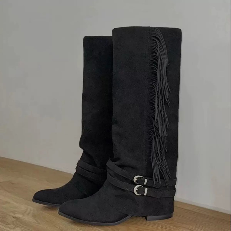 Stivali al ginocchio da donna  - Chelsea Boots Suede recensione e prezzo