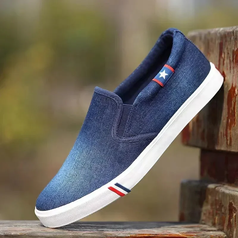 Scarpe di tela da uomo in deni - Men Shoes Vans recensione e prezzo