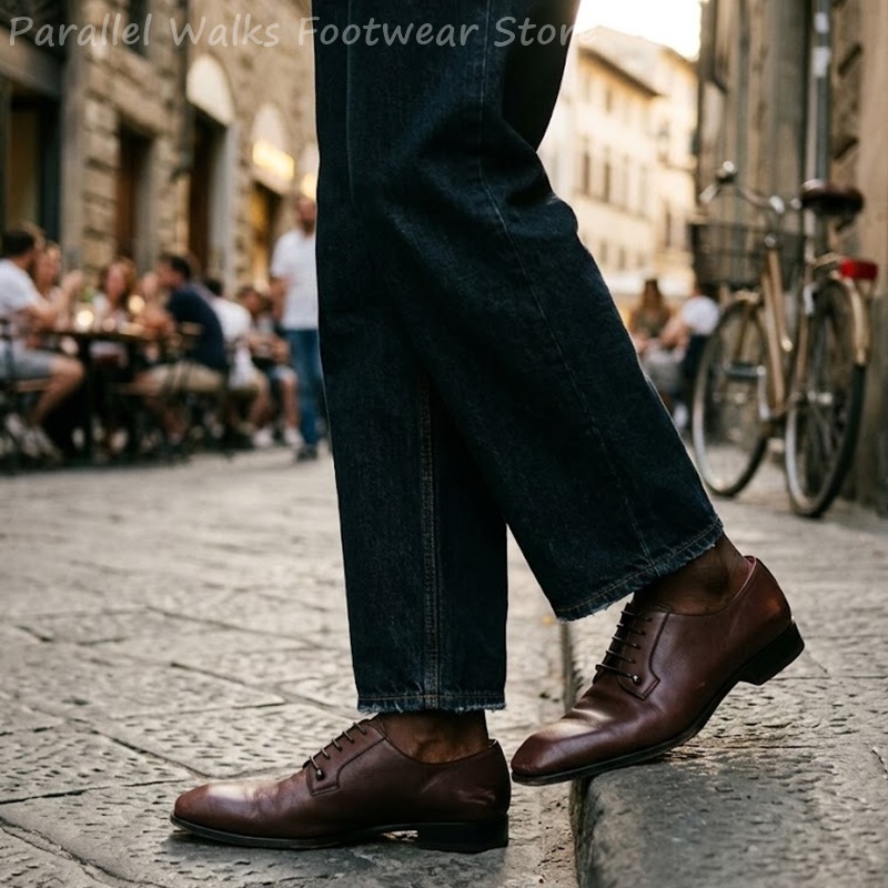 Scarpe Derby da uomo in pelle  - Men'S Shoes Smart recensione e prezzo