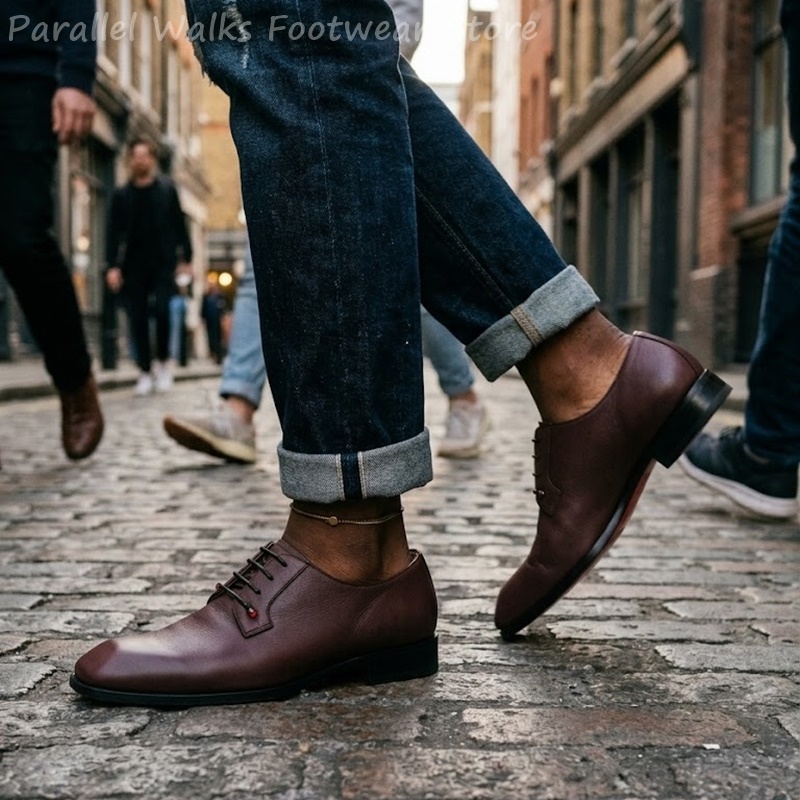 Scarpe Derby da uomo in pelle  - Men'S Shoes Smart recensione e prezzo