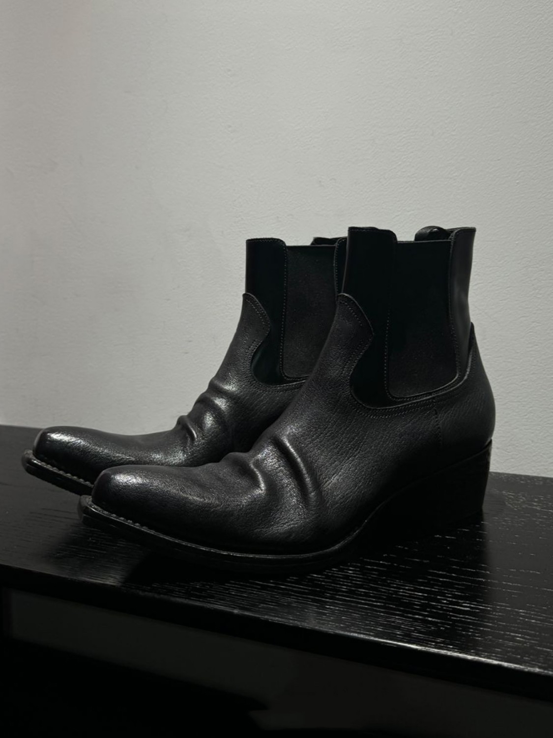 Stivali Chelsea in Pelle Nera  - Men'S Shoes Smart recensione e prezzo